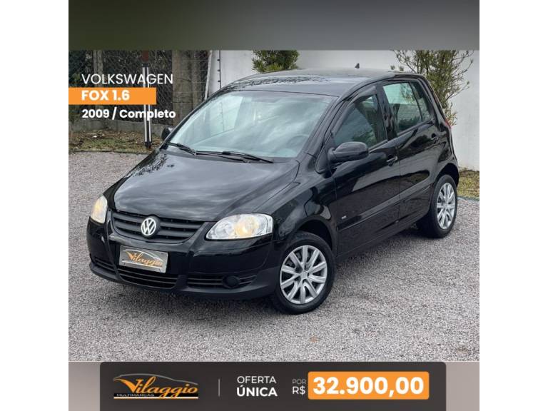 VOLKSWAGEN - FOX - 2009/2009 - Preta - R$ 32.900,00