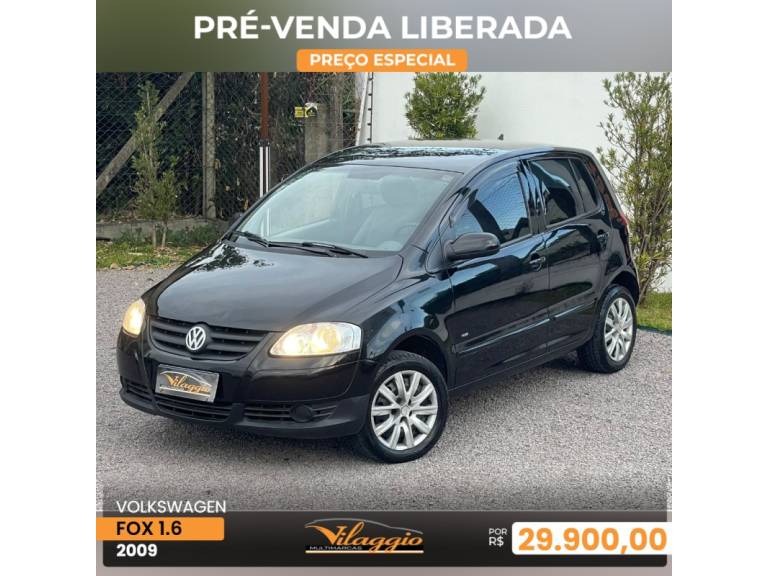 VOLKSWAGEN - FOX - 2009/2009 - Preta - R$ 29.900,00