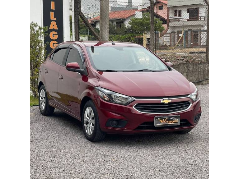 CHEVROLET - ONIX - 2017/2018 - Vinho - R$ 58.900,00