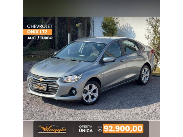 CHEVROLET - ONIX - 2023/2024 - Cinza - R$ 92.900,00