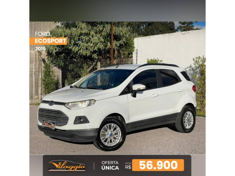 FORD - ECOSPORT - 2015/2015 - Branca - R$ 56.900,00