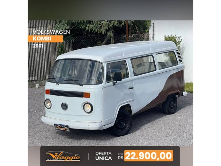 VOLKSWAGEN - KOMBI - 2000/2001 - Branca - R$ 22.900,00