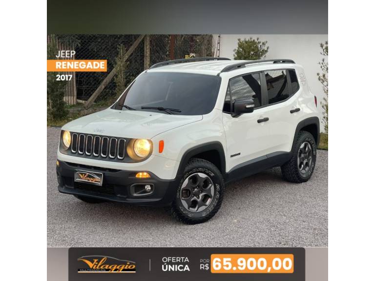 JEEP - RENEGADE - 2016/2017 - Branca - R$ 65.000,00