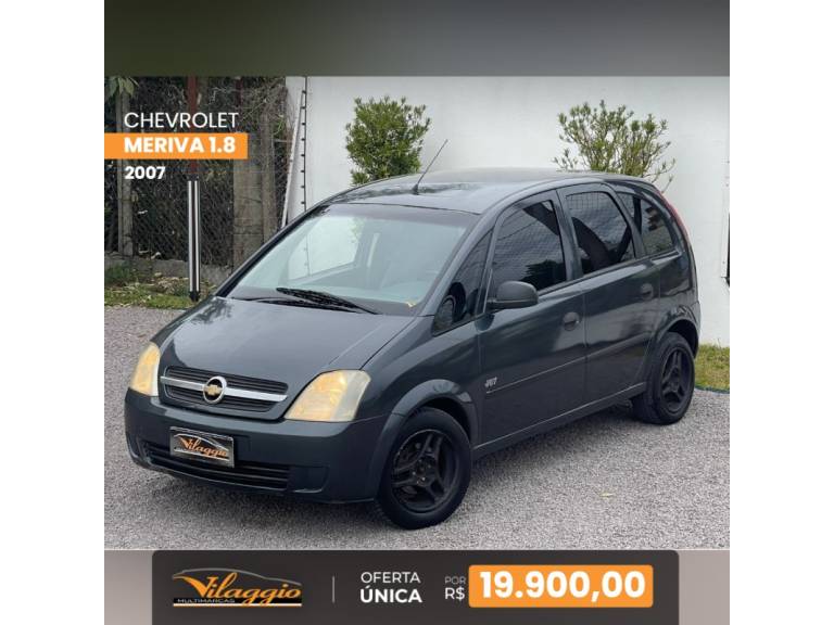CHEVROLET - MERIVA - 2007/1997 - Cinza - R$ 19.900,00