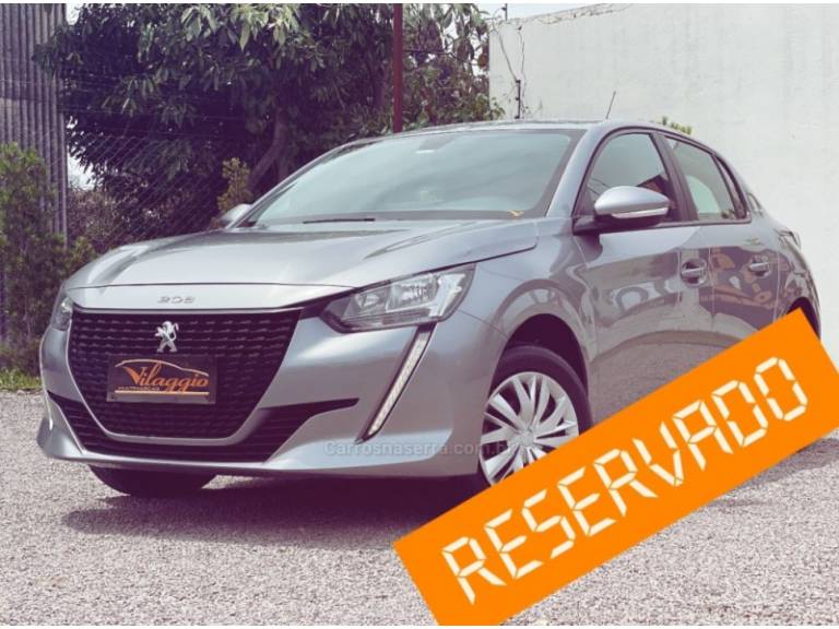 PEUGEOT - 208 - 2022/2023 - Prata - R$ 66.900,00