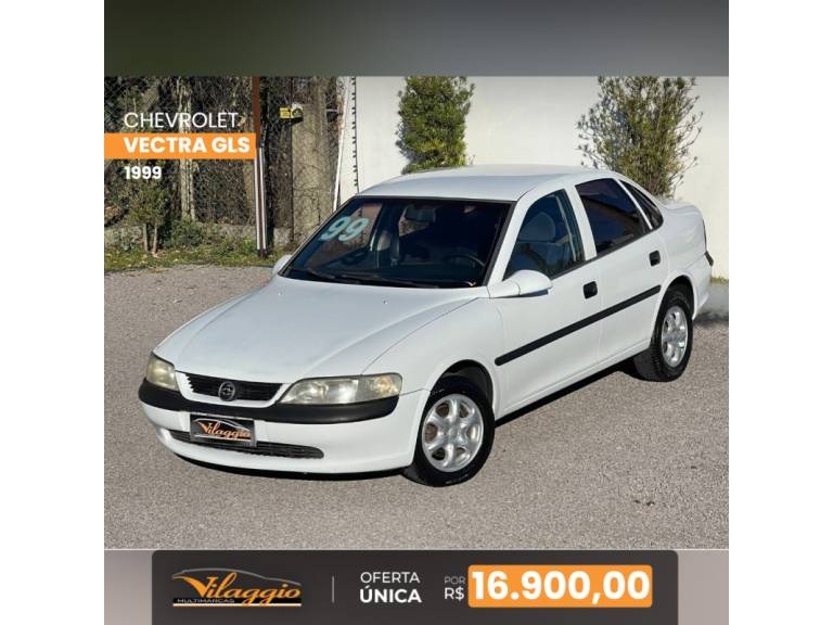 CHEVROLET - VECTRA - 1998/1999 - Branca - R$ 16.900,00