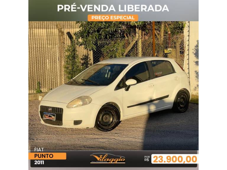 FIAT - PUNTO - 2011/2011 - Branca - R$ 23.900,00