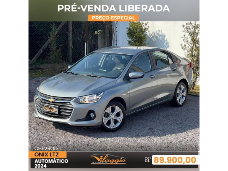 CHEVROLET - ONIX - 2023/2024 - Cinza - R$ 89.900,00