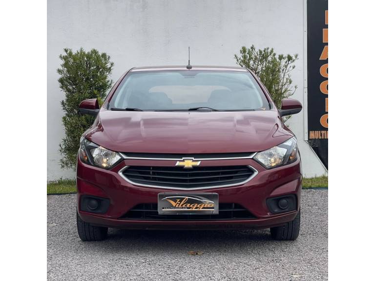 CHEVROLET - ONIX - 2017/2018 - Vinho - R$ 58.900,00