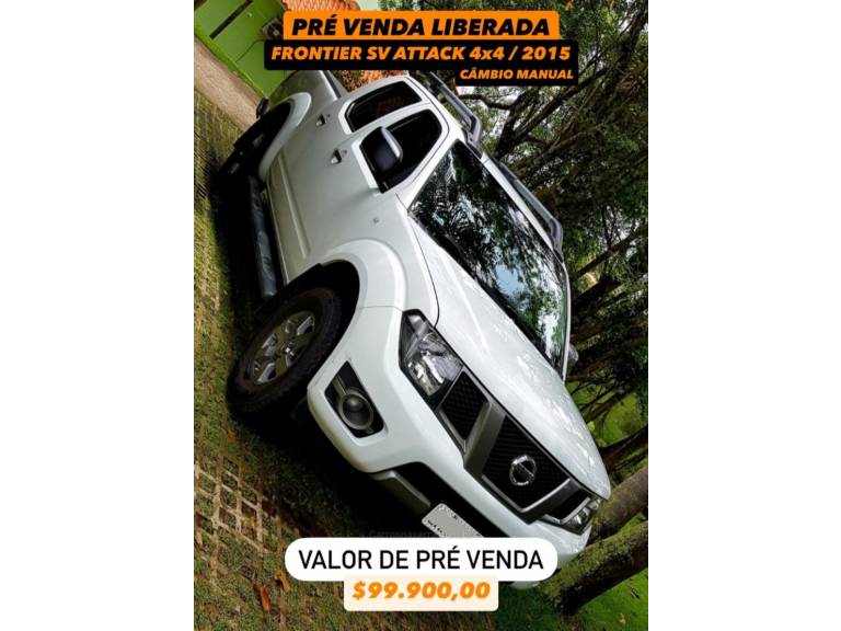 NISSAN - FRONTIER - 2014/2015 - Branca - R$ 99.900,00